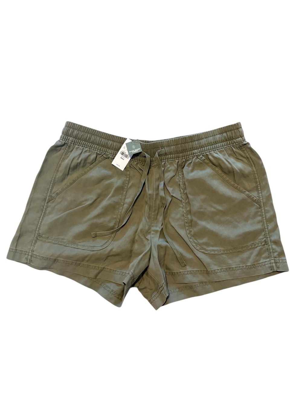 Up West Green Drawstring Shorts
